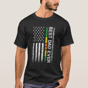 T-shirt Meilleur Papa Jamais Vietnam Vétérinaire Us Drapea