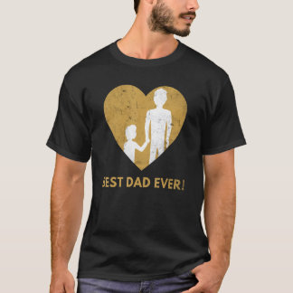 T-shirt Meilleur papa Jour de papa Bester Papa der Welt Fa
