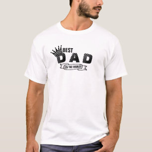 T-shirt Meilleur papa King Fête des pères de la Couronne p