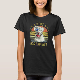 T-shirt Meilleur papa Labrador Retriever vintage de tous l