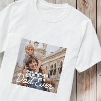 Meilleur Papa Moderne Cool Photo Personnalisé