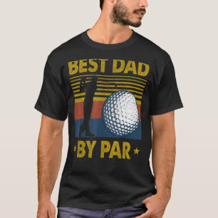 T-shirt Meilleur Papa Par Disque Golf Pour Hommes Père
