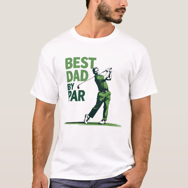 T-shirt Meilleur papa par Par (Devant)