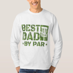 T-shirt Meilleur Papa Par Par Funny Disque Fête des pères