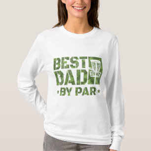 T-shirt Meilleur Papa Par Par Funny Disque Fête des pères