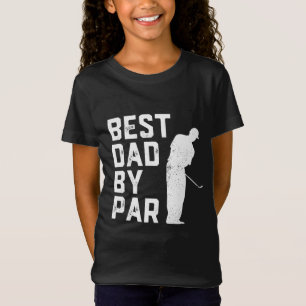 T-Shirt Meilleur Papa Par Par Golf Lover Cadeau Pour Homme