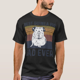 T-shirt Meilleur papa pour cobaye pour un papa de cochon d