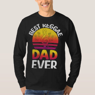 T-shirt Meilleur Papa Reggae de Tous les Temps I Rasta I R