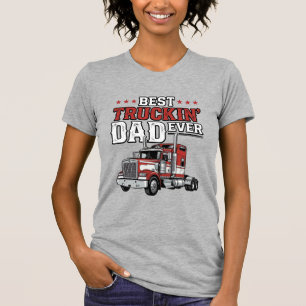 T-shirt Meilleur Papa Rouleur de Camion Ever Conception de