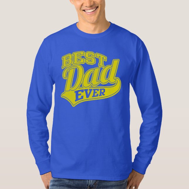T-shirt Meilleur papa Tous les étoiles SuperPapa (Devant)