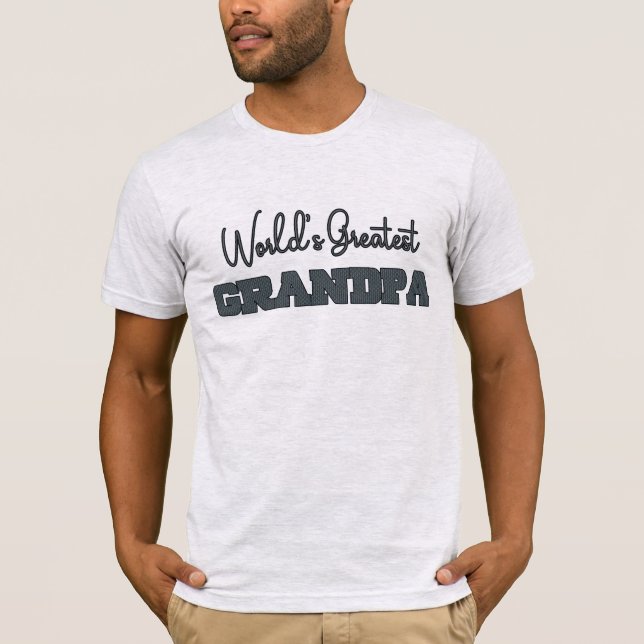 T-shirt Meilleur Papi du Monde Papi Classique (Devant)