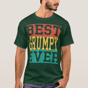 T-shirt Meilleur Papy Grincheux Pour La Fête Des Pères 202