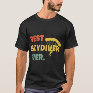 T-shirt Meilleur parachutiste jamais Drôle de parachutisme