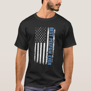 T-shirt Meilleur PeePaw Jamais 4 juillet Patriotique Améri