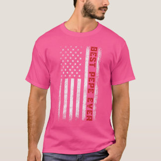 T-shirt Meilleur Pepe Ever Drapeau Américain Patriotique P