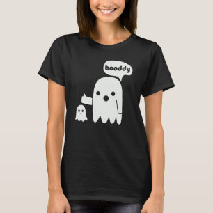 T-shirt Meilleur Père Boo Jamais Fantôme De Désapprobation