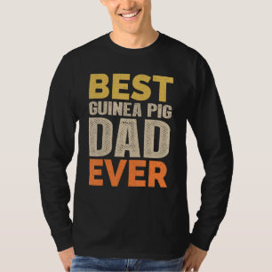 T-shirt Meilleur Père De Cochon De Guinée Jamais Drôle Dir