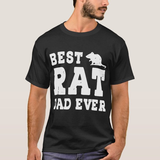 T-shirt Meilleur père de famille  (Devant)