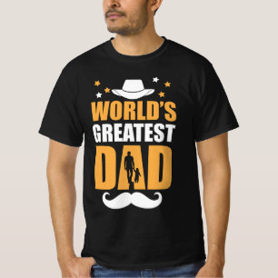 T-shirt Meilleur Père du monde - Le Meilleur des Meilleurs