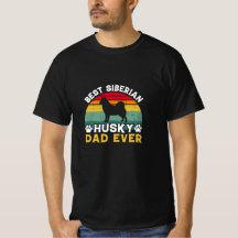 Meilleur Père Husky Sibérien Jamais, Hommage Fête 