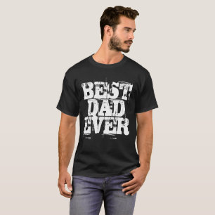 T-shirt Meilleur Père Jamais Jamais Cracé Et Légendaire
