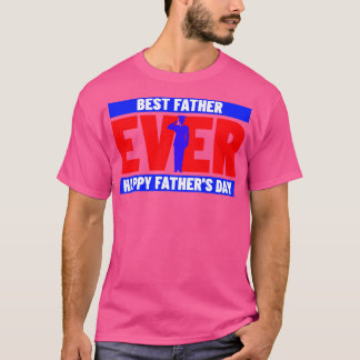 T-shirt Meilleur Père jamais militaire