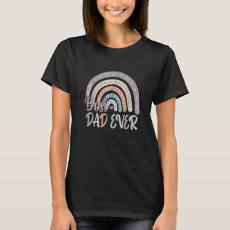 T-shirt Meilleur Père Jamais Rainbow Fête des pères De Fem