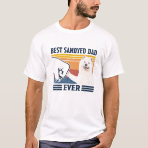 T-shirt Meilleur Père Samoyé Jamais Funny Chien Amoureux P