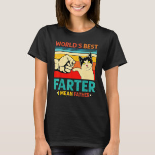 T-shirt Meilleur Pète-Retro Je Veux Dire Meilleur Père Mei