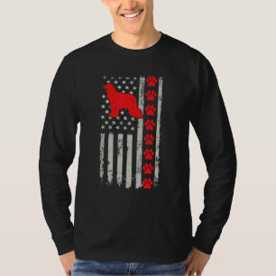 T-shirt Meilleur pompier Afador Maman Papa Ever Drapeau am