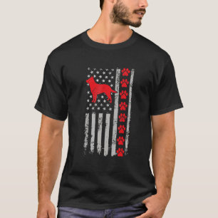 T-shirt Meilleur Pompier Queensland Heeler Maman Papa Ever
