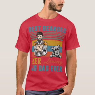T-shirt Meilleur Porte-Bière Aimant Chien Papa Jamais Pit 