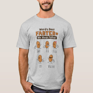 T-shirt Meilleur prix du monde personnalisé jusqu'à 5