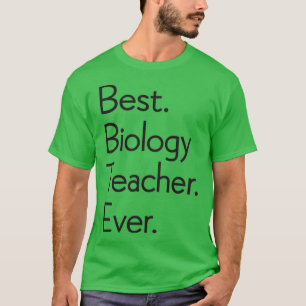 T-shirt Meilleur professeur de biologie toujours enseignan