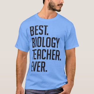 T-shirt Meilleur professeur de biologie toujours enseignan