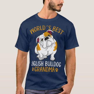 T-shirt Meilleur propriétaire de chien-taureau anglais