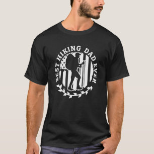 T-shirt Meilleur Randonnée Papa Jamais Randonnée Randonneu