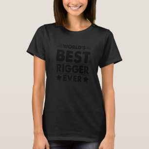T-shirt Meilleur Rigger du monde