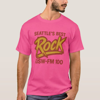 T-shirt Meilleur Rock de Seattle – KISW 100 FM