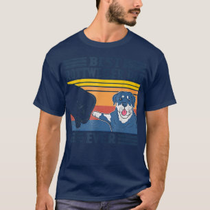 T-shirt Meilleur Rottweiler Papa Jamais Drôle Aspirateur d