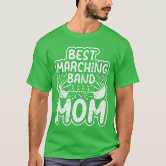 T-shirt Meilleur sac à main de maman de groupe de majorett