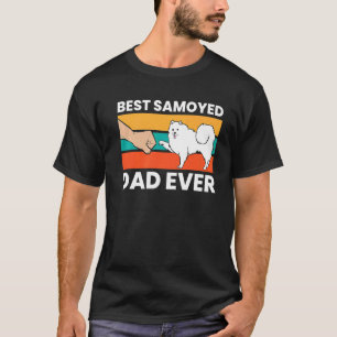 T-shirt Meilleur Samoyed Papa Jamais mignonne Samoyed