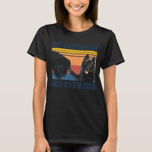 T-shirt Meilleur Schipperke Maman Ever Chien Maman Mère