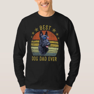 T-shirt Meilleur Schnauzer Miniature Papa Jamais Chien Vin
