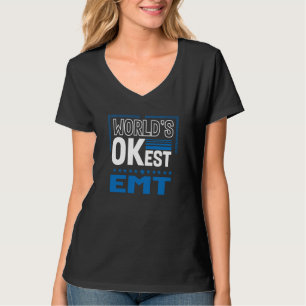 T-shirt Meilleur secouriste EMT paramédical humour du mond
