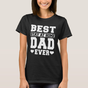 T-shirt Meilleur Séjour À La Maison Papa Ever WFH Pour Les