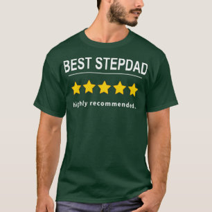 T-shirt Meilleur Stepdad hautement recommandé