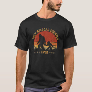 T-shirt Meilleur Stepdad Sasquatch Jamais Bigfoot Pas Papa