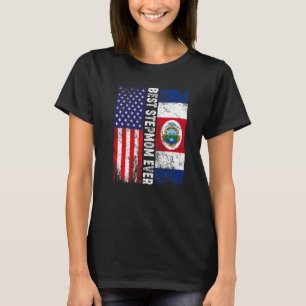 T-shirt Meilleur StepMom Ever Fête des mères Costa Rica Us