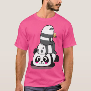 T-shirt Meilleur thé à bulle Panda